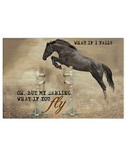 Horse Girl What If I Fall 17x11 Poster front