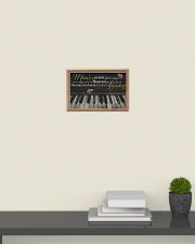 Pianist Music is art we take to heaven Poster 17x11 Poster poster-landscape-17x11-lifestyle-08