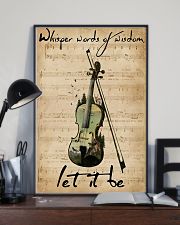Violin Whisper Words Of Wisdom Let It Be 11x17 Poster lifestyle-poster-2