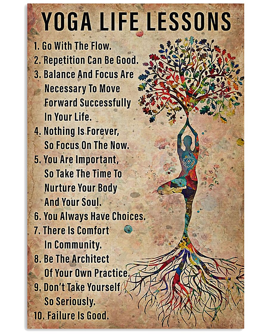 Yoga life lessons 11x17 Poster