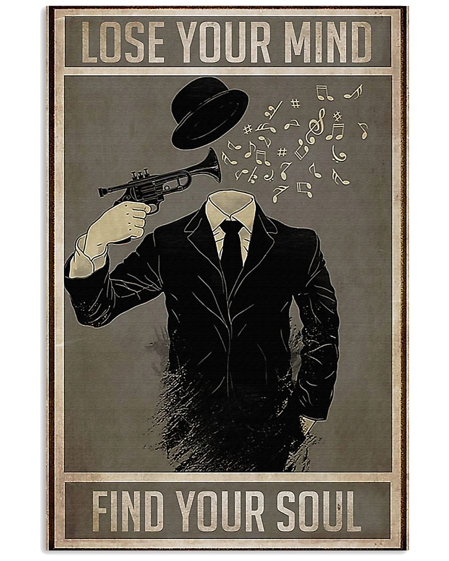 Trumpet Lose Your Mind Find Your Soul 11x17 Poster