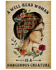 Book A Well-read Woman Is A Dangerous Creature 11x17 Poster front