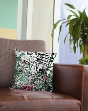 Detail Synthesizer Machine Square Pillowcase aos-pillow-square-front-lifestyle-03