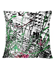 Detail Synthesizer Machine Square Pillowcase back