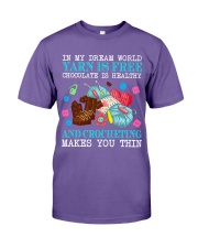 Crocheting Makes You Thin Premium Fit Mens Tee tile