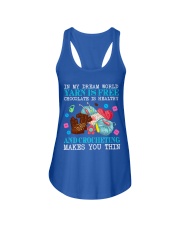 Crocheting Makes You Thin Ladies Flowy Tank tile