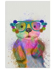 Otter Watercolor Cute 11x17 Poster front