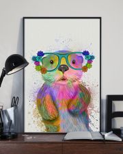 Otter Watercolor Cute 11x17 Poster lifestyle-poster-2
