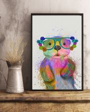 Otter Watercolor Cute 11x17 Poster lifestyle-poster-3