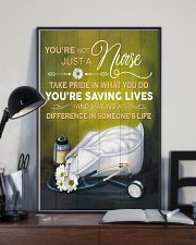 Nurse making a difference in someone's life Poster 11x17 Poster lifestyle-poster-2