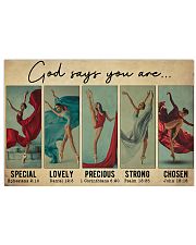 Ballet - God Says You Are Lovely 17x11 Poster front