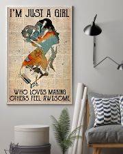Hairdresser Just A Girl 11x17 Poster lifestyle-poster-1