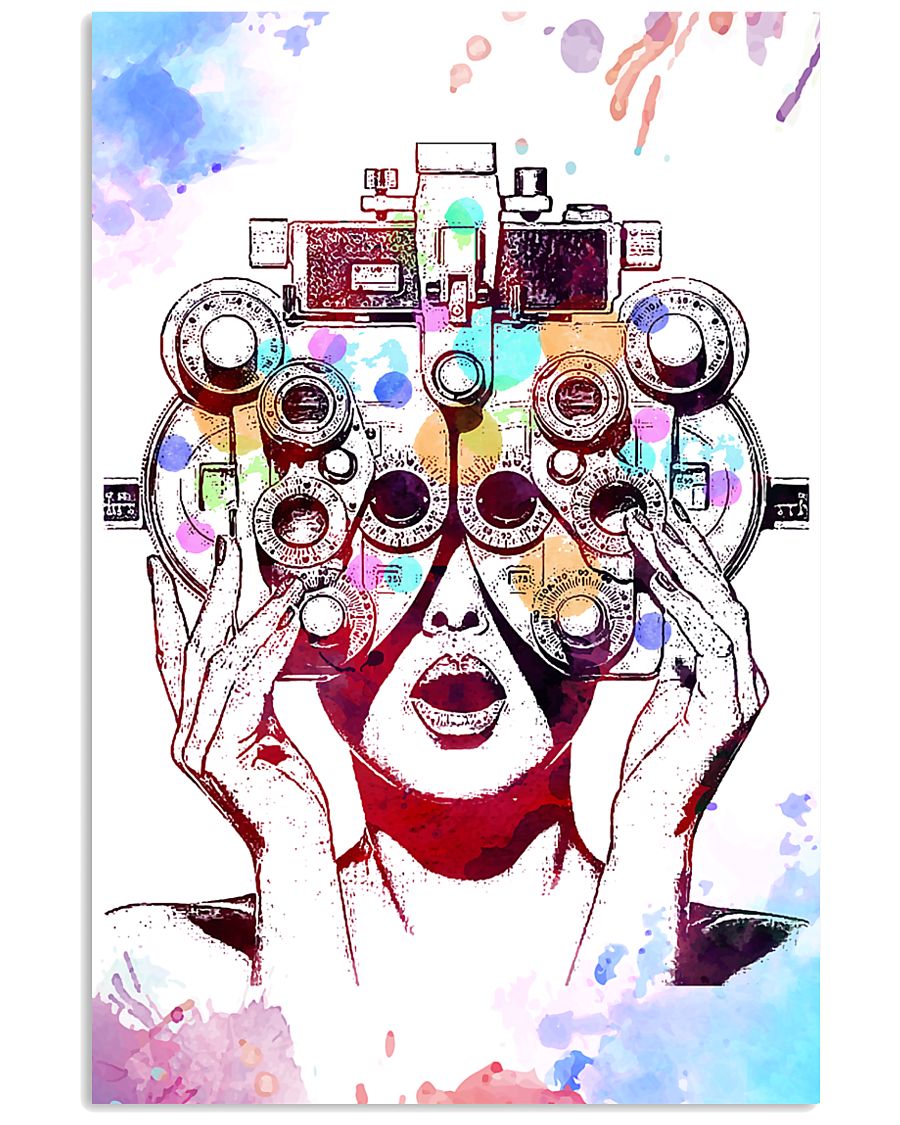 Optometrist Art Phoropter 11x17 Poster