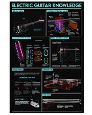 Electric Guitar Knowledge 11x17 Poster front
