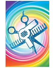 Hairdresser Color Symbols 11x17 Poster front