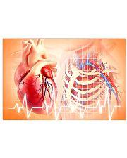 Anatomy Human Heart Cardiologist 17x11 Poster front