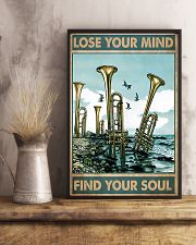 Trumpet Lose Your Mind Find Your Soul 11x17 Poster lifestyle-poster-3
