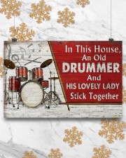 Drums In This Old Drummer House 17x11 Poster aos-poster-landscape-17x11-lifestyle-30