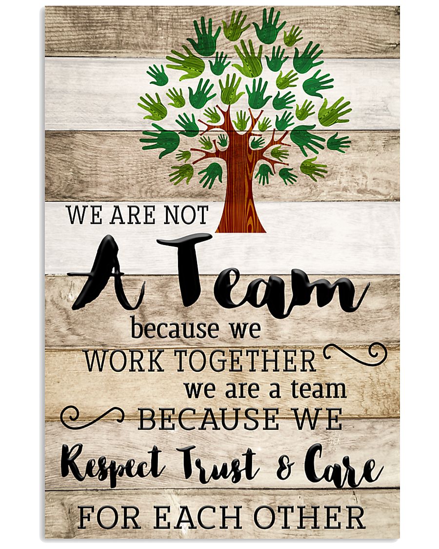 Social Worker We Work Together 11x17 Poster