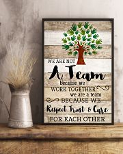 Social Worker We Work Together 11x17 Poster lifestyle-poster-3