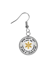 Paramedic I Believe In You Circle Earrings thumbnail