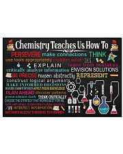 Chemist Chemistry Teaches Us How To 17x11 Poster front