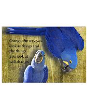Parrot Change the way you look at things 17x11 Poster front