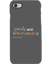 Speech Therapy Words Are Life-changing Phone Case tile