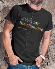 Speech Therapy Words Are Life-changing Classic T-Shirt lifestyle-mens-crewneck-front-4