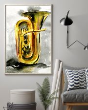 Tubist Tuba Watercolor 11x17 Poster lifestyle-poster-1