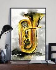 Tubist Tuba Watercolor 11x17 Poster lifestyle-poster-2