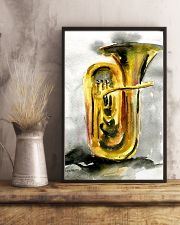 Tubist Tuba Watercolor 11x17 Poster lifestyle-poster-3
