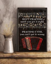 Accordionist You can't get it wrong 11x17 Poster lifestyle-poster-3