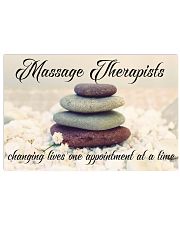 Massage Therapists Changing Lives 17x11 Poster front