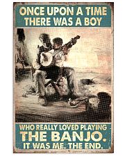 Banjo Vintage Boy 11x17 Poster front