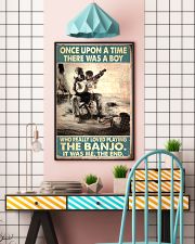 Banjo Vintage Boy 11x17 Poster lifestyle-poster-6