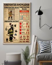 Firefighter Knowledge 11x17 Poster lifestyle-poster-1
