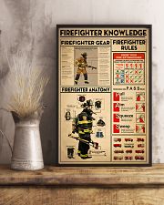 Firefighter Knowledge 11x17 Poster lifestyle-poster-3