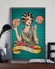 Hairdresser Live Fast Dye Pretty 11x17 Poster lifestyle-poster-2