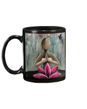 Yoga Lotus Meditation Mug back