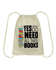 Librarian Yes I Really Do Need All These Books Drawstring Bag tile