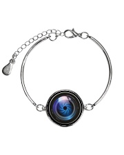 Photographer Gift Metallic Circle Bracelet thumbnail