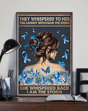 Diabetes I Am The Storm 11x17 Poster lifestyle-poster-2
