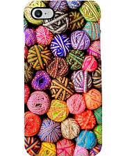 Crochet and Knitting Colorful Yarn Balls Phone Case i-phone-7-case