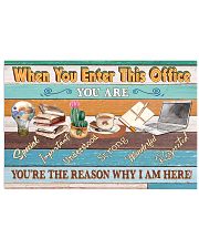 Social Worker You're The Reason 17x11 Poster front