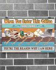 Social Worker You're The Reason 17x11 Poster poster-landscape-17x11-lifestyle-18