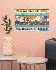 Social Worker You're The Reason 17x11 Poster poster-landscape-17x11-lifestyle-21