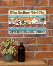 Social Worker You're The Reason 17x11 Poster poster-landscape-17x11-lifestyle-23