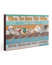 Social Worker You're The Reason 30x20 Gallery Wrapped Canvas Prints thumbnail