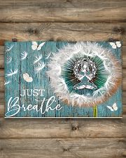 Yoga - Just Breathe 17x11 Poster poster-landscape-17x11-lifestyle-14